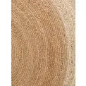 Dywan Looma 120cm Natural Gold Ivory okrągły 100% juta - 8