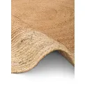 Dywan Looma 120cm Natural Gold Ivory okrągły 100% juta - 11