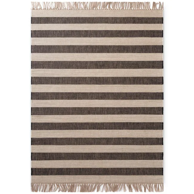 Dywan Handloom 1.0 160x230cm Playa Natural White Black 100% juta