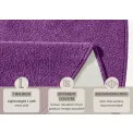 Dywan Fancy 133cm Uni Colour Purple okrągły - 5