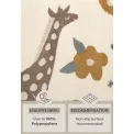 Dywan dziecięcy Adventures 160x235cm Animal Safari Cream Multicolor - 7