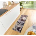 Dywan Cook&Clean kuchenny 50x150cm Enjoy Coffee Break Multicolored antypoślizgowy - 3
