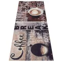 Dywan Cook&Clean kuchenny 50x150cm Enjoy Coffee Break Multicolored antypoślizgowy - 8