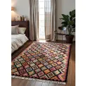 Dywan Kamal 120x170cm Zara Black Multicoloured - 3