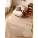 Dywan Puristic 160cm Knots Beige okrągły 100% wełna - 6
