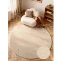 Dywan Puristic 200cm Knots Light Beige okrągły 100% wełna - 6