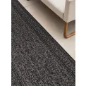 Dywan Duet 80x250cm Kona Black White dwustronny do wnętrz i na zewnątrz - 5