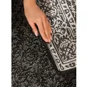 Dywan Duet 80x250cm Kona Black White dwustronny do wnętrz i na zewnątrz - 13