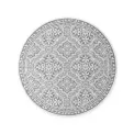 Dywan Duet 160cm Rosel White Grey dwustronny okrągły do wnętrz i na zewnątrz - 3