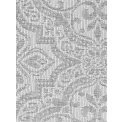 Dywan Duet 160cm Rosel White Grey dwustronny okrągły do wnętrz i na zewnątrz - 9
