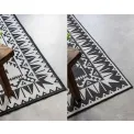 Dywan Gemini 200x290cm Dynamic Black dwustronny do wnętrz i na zewnątrz - 2