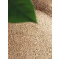 Dywan Looma 120cm Natural Ivory Greige okrągły 100% juta - 5
