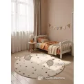 Dywan dziecięcy Adventures 160cm Funny Dots Cream Multicolor okrągły - 5