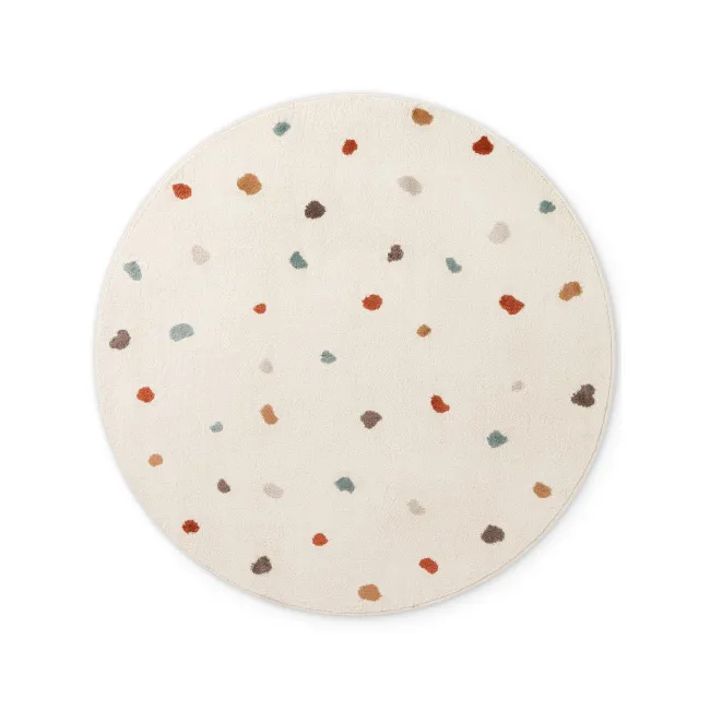 Dywan dziecięcy Adventures 160cm Funny Dots Cream Multicolor okrągły - 1