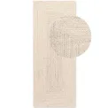 Dywan Juno 80x200cm True White 100% juta - 3