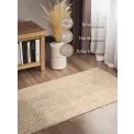 Dywan Juno 80x200cm True White 100% juta - 6