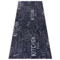 Dywan kuchenny Cook&Clean 50x150cm Wild Kitchen Board Black White antypoślizgowy - 8