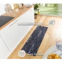 Dywan kuchenny Cook&Clean 50x150cm Wild Kitchen Board Black White antypoślizgowy - 4