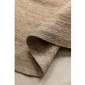 Dywan Jute Braided 100cm Rangpur Natural Grey Brown okrągły 100% juta - 10