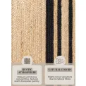 Dywan Looma 200x300cm Natural Gold Black 100% juta - 9