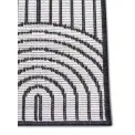 Dywan Pangli 80x150cm Black dwustronny do wnętrz i na zewnątrz - 9