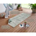 Dywan Twin Supreme 80x250cm Biri Green Cream dwustronny do wnętrz i na zewnątrz - 4