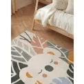 Dywan dziecięcy Snuggle 140x200cm Tabea Cream Multicolor 100% bawełna - 5