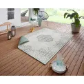 Dywan Twin Supreme 160x230cm Cebu Green Cream dwustronny do wnętrz i na zewnątrz - 3