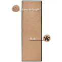 Wycieraczka Wash&Clean 60x180cm Caramel - 5