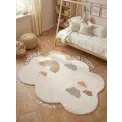 Dywan dziecięcy Snuggle 140x200cm Willy Cream Multicolor 100% bawełna - 4