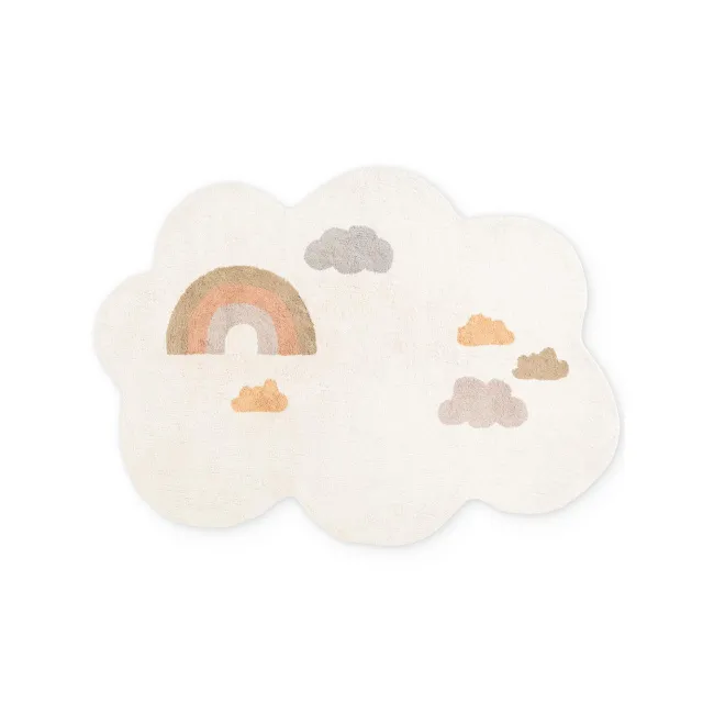 Dywan dziecięcy Snuggle 140x200cm Willy Cream Multicolor 100% bawełna