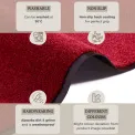 Wycieraczka Wash&Clean 60x180cm Bordeaux - 6