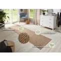 Dywan Nature 80x150 Sisal-Look Beige Terra do wnętrz i na zewnątrz - 5