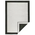 Dywan Twin 200x290cm Panama Black Cream dwustronny do wnętrz i na zewnątrz - 1