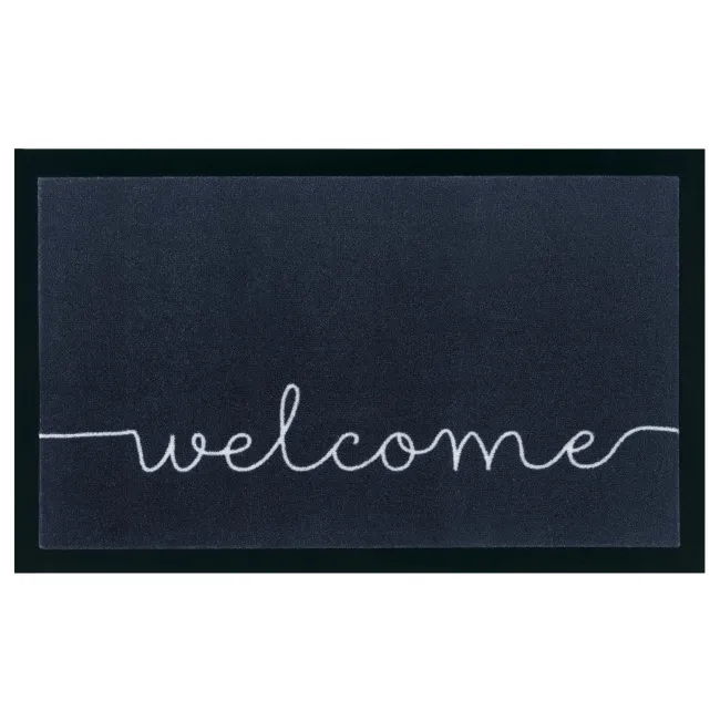 Wycieraczka Printy 45x75cm Welcome Anthracite Cream