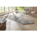 Dywan Twin Supreme 80x350cm Jardin Black Cream dwustronny do wnętrz i na zewnątrz - 3
