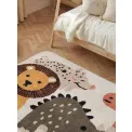 Dywan dziecięcy Snuggle 140x200cm Zoey Cream Multicolor 100% bawełna - 4