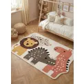 Dywan dziecięcy Snuggle 140x200cm Zoey Cream Multicolor 100% bawełna - 3
