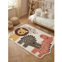 Dywan dziecięcy Snuggle 140x200cm Zoey Cream Multicolor 100% bawełna - 5