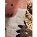 Dywan dziecięcy Snuggle 140x200cm Zoey Cream Multicolor 100% bawełna - 12