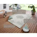 Dywan Twin Supreme 120x170cm Cebu Green Cream dwustronny do wnętrz i na zewnątrz - 4
