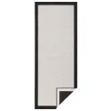 Dywan Twin 80x350cm Panama Black Cream dwustronny do wnętrz i na zewnątrz - 2