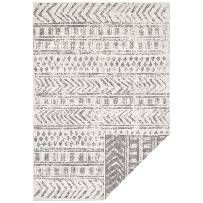 Dywan Twin Supreme 200x290cm Biri Grey Cream dwustronny do wnętrz i na zewnątrz
