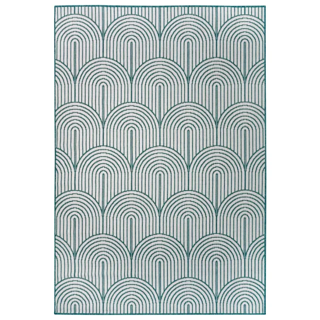 Dywan Pangli 200x290cm Green dwustronny do wnętrz i na zewnątrz
