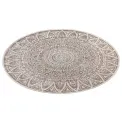 Dywan Nora 200cm Lilja Linen dwustronny okrągły do wnętrz i na zewnątrz - 9
