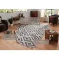 Dywan Twin 160x230cm Malta Grey Cream dwustronny do wnętrz i na zewnątrz - 6