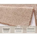Dywan Pure 80x200cm Taupe Creme - 5