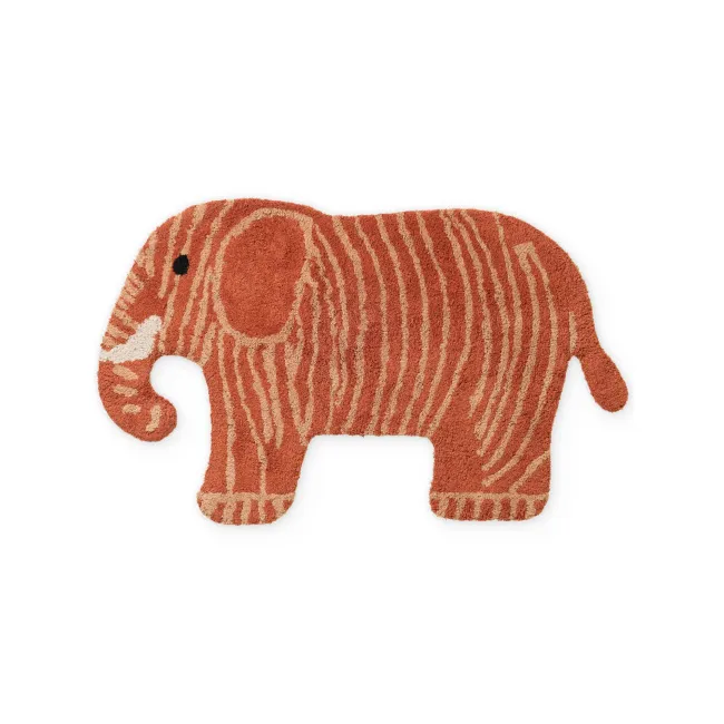 Dywan dziecięcy Snuggle 75x120cm Elodie Red Brown 100% bawełna