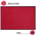 Wycieraczka Wash&Clean 40x60cm Bordeaux - 3