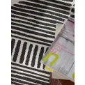 Dywan Haringey 160cm Bounds Black White okrągły - 11